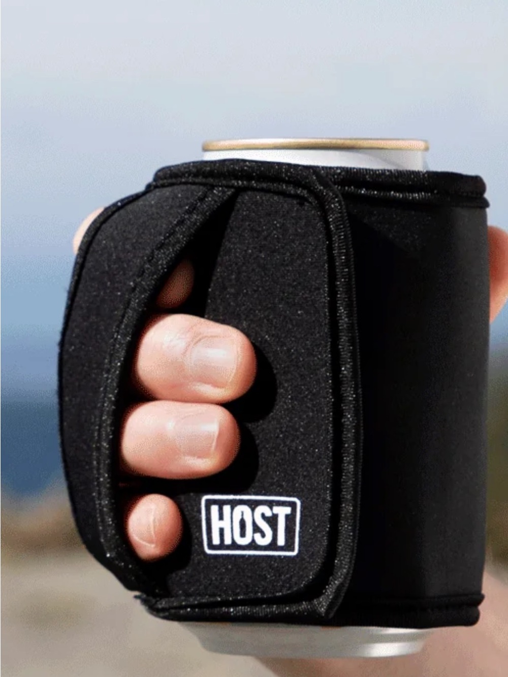 Host Insta-Chill Can Sleeve/Active Chilling Gel, Chills Drink 10 Minutes, new
